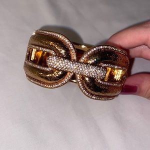 Rose gold statement cuff!